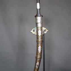Dague Marocaine Dite Koumya - Maroc, tribu des Mesfioua, 19&egrave;me si&egrave;cle