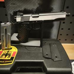 Pistolet GSG 1911 cal.22lr bicolore noir Stainless