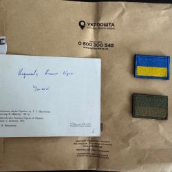 Patch &eacute;cusson Ukraine original ( import )
