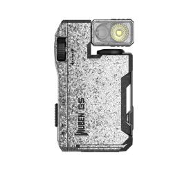 Wuben G5 - Lampe torche EDC porte-cl&eacute;s rechargeable 400 lumens - Ice