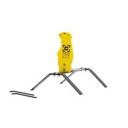 Cible chien de prairie en acier AR500 avec remise en position automatique