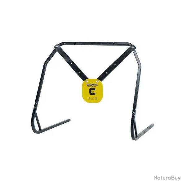 Kit portable Caldwell avec gong AR500 de 8" et support pliable