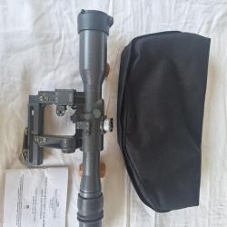 vend lunette de tir pour DRAGUNOV ou AK  8 ' 42 B  , fabrication BELARUS .