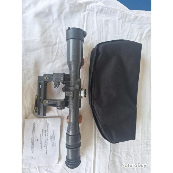 vend lunette de tir pour DRAGUNOV ou AK  8 ' 42 B  , fabrication BELARUS .