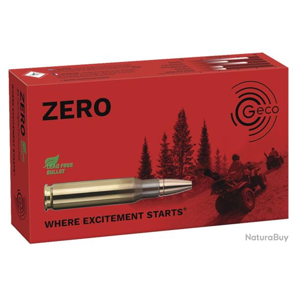 "PROMO" CARTOUCHES GECO ZERO CALIBRE 300 Win Mag 136 gr/ 8.8 g (BOITE DE 20)