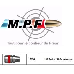 BallesMPFpro 35 SWC 158Gr &Oslash;357" Ogives Plombs /500 Sp&eacute;ciales PCP port gratuit promo vacances