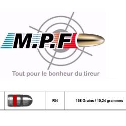 BallesMPFpro 35 RN 158Gr &Oslash;357" Ogives Plombs /1000 Sp&eacute;ciales PCP port gratuit promo vacances