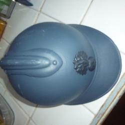 CASQUE FRANCAIS WW1 14/18 BON ETAT BLEU HORIZON