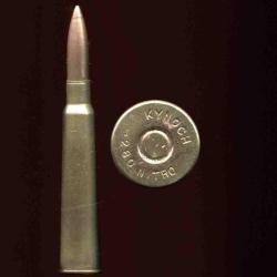 .280 ROSS - marquage : KYNOCH .280 NITRO - balle cuivre en deux parties