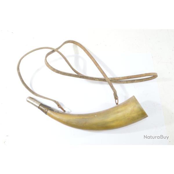 Ancienne corne d'appel, trompe de chasse. Collection ancien