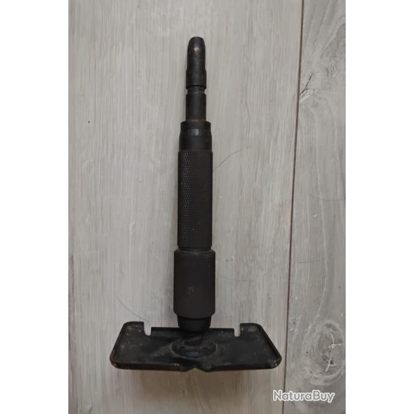 B�quille de crosse de FM 24/29. Originale France 40. 1940.