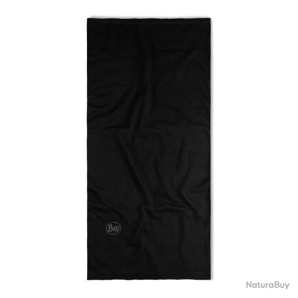Tour de Cou Buff Merino Lightweight Solid Black