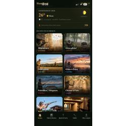 HuntBord Carnet chasse iPhone android - Grand gibier migrateurs gibier eau arc ball-trap esod