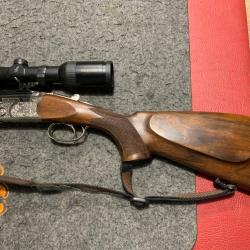 Occasion express Beretta superpos&eacute; cal 9,3x74r avec swarovski Z6 ret 4 et montage pivotant