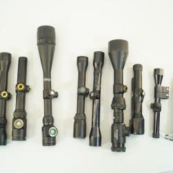lot de lunette tir chasse loisir a r&eacute;par&eacute; pour ench&egrave;re 1� sans prix de r&eacute;serve