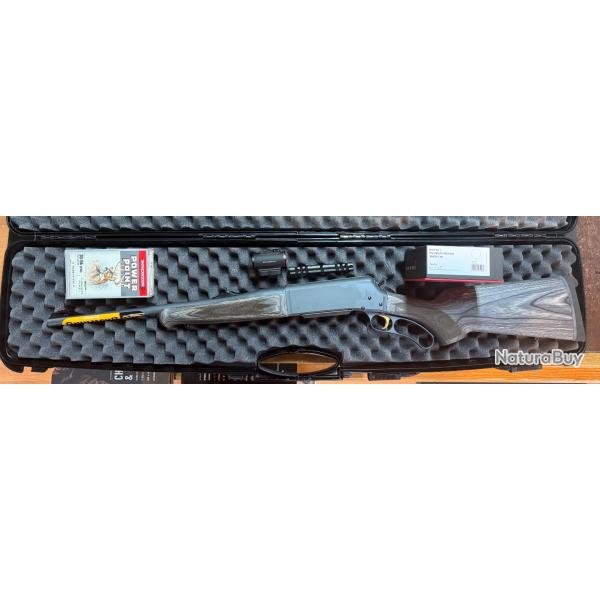 OFFRE PACK BROWNING BLR LIGHTWEIGHT TRACKER  CAL 308WIN + RAIL + MALLETTE + KITE BT1 + BTE DE BALLE