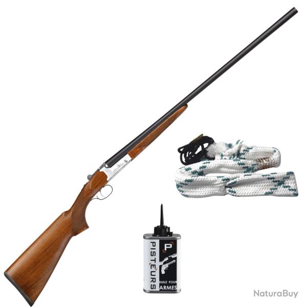 Vente Flash ! Pack jeune chasseur Fusil Juxtapos� Yildiz Elegant A5 Cal.20/76 Canon de 71 Cm