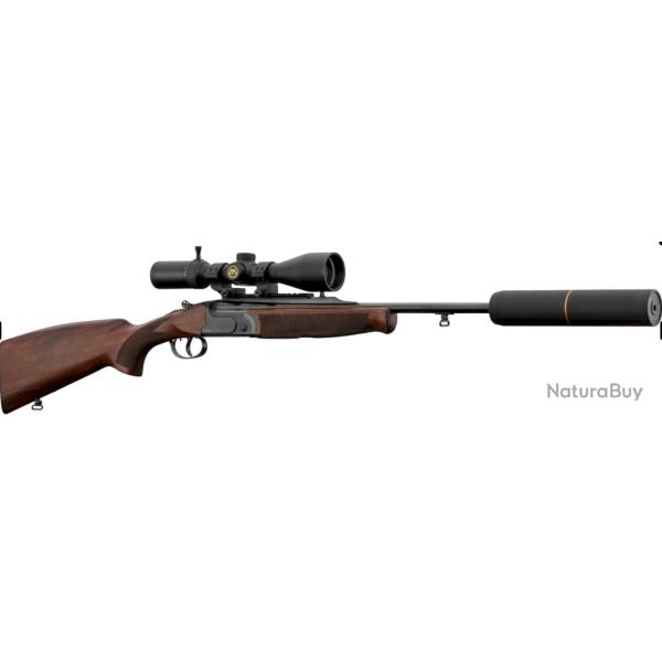 Pack affut carabine Kipplauf FAIR K500 cal.7x65r + lunette microdot 2.5-10x50 + silencieux (PEX55)