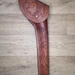 holster floral 1858 buffalo 12" /saa 1873 12"