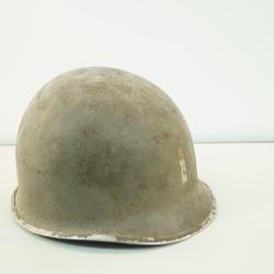 casque ww2 americain coque seul patte fixe