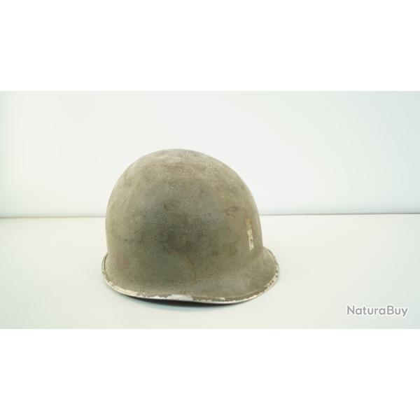 casque ww2 americain coque seul patte fixe