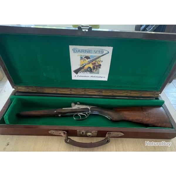 SPLENDIDE DARNE V19 CAL. 12/65. MALLETTE BOIS DE 69 cm