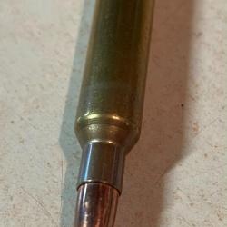 Cartouche prestigieuse Walter GEHMANN calibre 7x66 Super Express vom Hofe