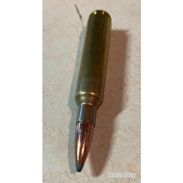 Cartouche prestigieuse Walter GEHMANN calibre 7x66 Super Express vom Hofe