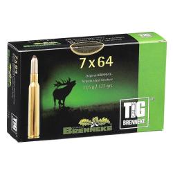 MUNITION BRENNEKE 7X64 TIG 177grs/11.5G