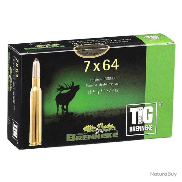 MUNITION BRENNEKE 7X64 TIG 177grs/11.5G