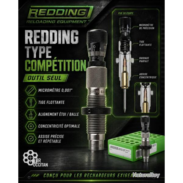 6 PPC USA - Si�geur Comp�tition Redding - positionneur de balle microm�trique