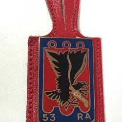 FRANCE ARTILLERIE - 53&deg; R.A R&eacute;giment d'Artillerie  Drago avec cuir