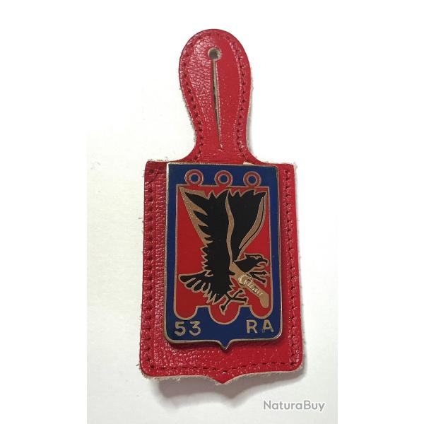 FRANCE ARTILLERIE - 53� R.A R�giment d'Artillerie  Drago avec cuir