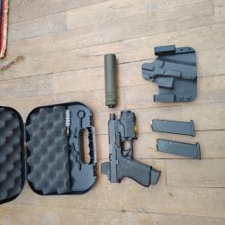 Glock 19 gen5 full &eacute;quip&eacute;