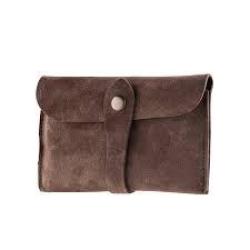 Pochette en cro&ucirc;te de cuir - Country Sellerie