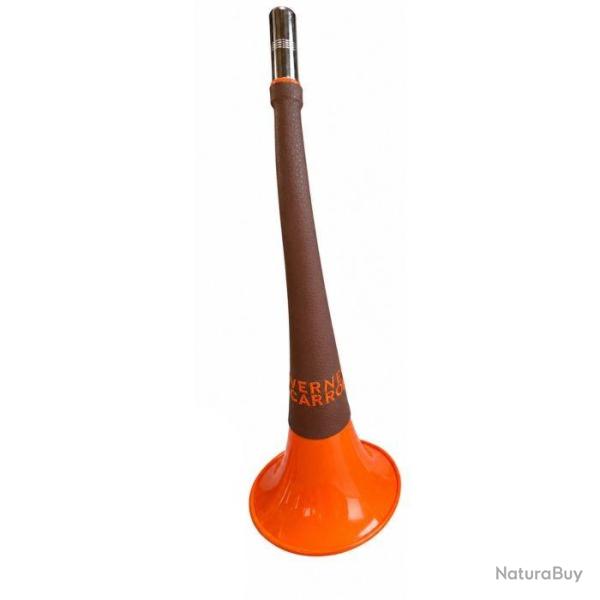 Corne VERNEY-CARRON pavillon 40cm m�tal peint orange