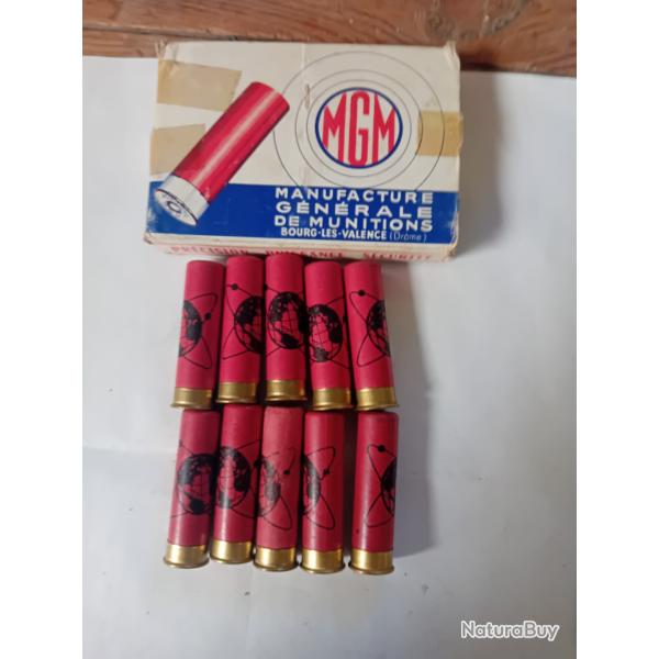 Bo�te de 10 cartouches anciennes cal 24 douilles cartons  MGM