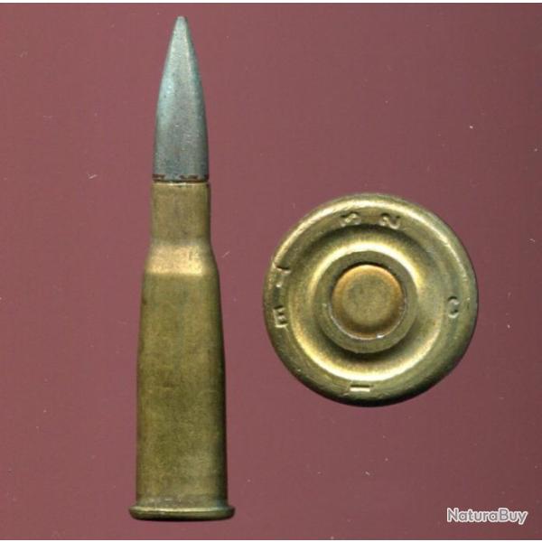 8 mm Lebel tra�ante - balle cuivre �tam�e - Cartoucherie de Toulouse