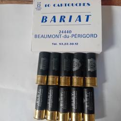 Bo&icirc;te de 10 cartouches anciennes ELEY cal 12 douilles cartons