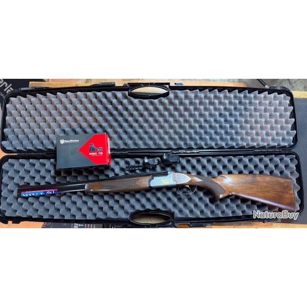 PACK POINT ROUGE PRO T5 ET FAIR EXPRESS SUPERPOSER PREMIER EJECTEUR CAL 9.3X74R  NEUF
