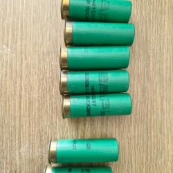 Cartouche Rubber Buckshot 12/67.5 Gomm Cogne