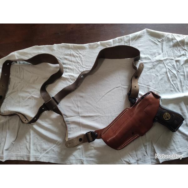 Holster d'�paule gaucher pour Beretta 92fs