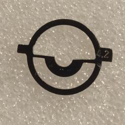 Insert guidon Ansch&uuml;tz en 4,2mm m&eacute;tal