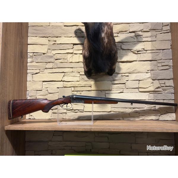 Fusil Juxtapos� Artisan Allemand Simson Suhl calibre 12/70