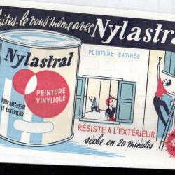 peinture vinylique nylastral , buvard ,astral