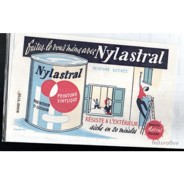peinture vinylique nylastral , buvard ,astral