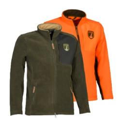 Blouson polaire PERCUSSION enfant norway orange