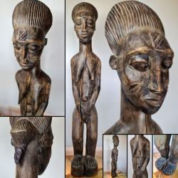 Statue Senoufo, H : 67 cm, L : 13 cm