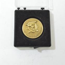 M&eacute;daille / jeton 17 Groupe d'Artillerie 17 RA Biscarosse, avec &eacute;crin