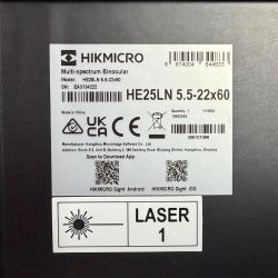 OFFRE DESTOCKAGE  HIKMICRO HABROCK 4K HE25LN 5.5-22X60 NEUVE